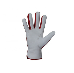 Gants d'assemblage de plongée arrière en cuir de mouton et coton de qualité supérieure Gants de travail de sécurité industrielle en cuir pour la protection des mains - Product Image 3