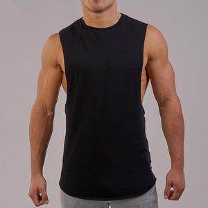 Débardeur de sport sans manches pour hommes, blanc, couleur unie, pour musculation et Fitness, à la mode, nouvelle collection - Product Image 1