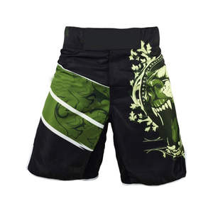 Shorts de combat MMA personnalisés par sublimation pour hommes - Écologiques, séchage rapide, respirants, imperméables, couleurs et logos personnalisables - Product Image 5
