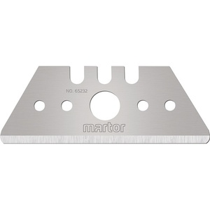 Utility Knife with 10 Perforated Trapezoidal Blades 65232 L50.1xW19xS0.63mm 10 Pieces/Dispenser-MARTOR - Product Image 1
