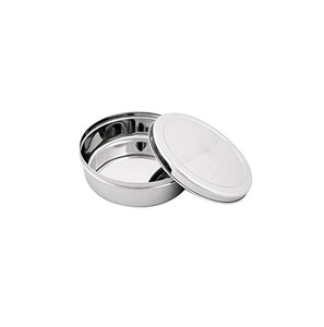 Caja para Chapati de Alta Calidad con Tapa, Fabricada a Mano, Multiusos, Contenedor de Alimentos de Acero Inoxidable para Cocina Casera - Product Image 2