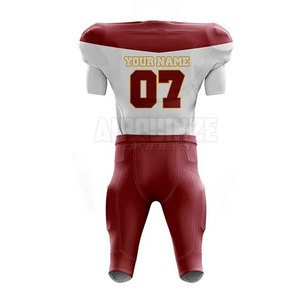 Le plus récent uniforme de football américain cousu par sublimation personnalisé concevez vos propres uniformes de football américain pour hommes - Product Image 2