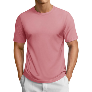 T-shirt unisexe 100% coton de couleur unie T-shirt vierge pour l'impression Streetwear surdimensionné, Logo personnalisé disponible - Product Image 1