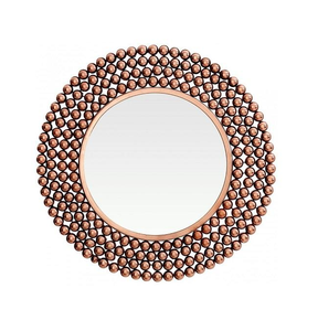 Cadre de miroir en métal de haute qualité, artisanal, de style antique élégant, idéal pour la décoration du salon - Product Image 1