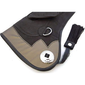 2025 gants de fauconnerie en cuir pour la chasse aux aigles gants de faucon avec piège à animaux accessoires et outils d'équipement de faucon - Product Image 2