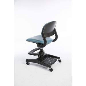 BIFMA 4-7 Years <b>Old</b> Child Study <b>Chair</b> Artificial Leather Green Zizia - Product Image 4