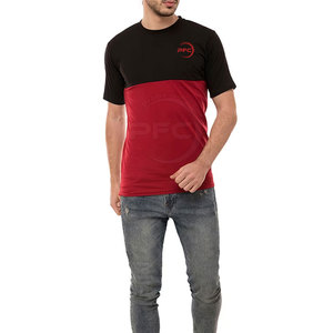 Venta al por mayor 100% algodón hombres camiseta OEM logotipo personalizado y color cuello redondo manga corta Fitness camiseta patrón sólido - Product Image 4