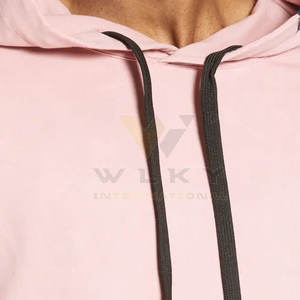 Nueva Sudadera con Capucha Personalizada para Hombre, Color Rosa, de Alta Calidad, 100% Algodón Grueso, Corte Regular, Invierno 2026 - Product Image 5