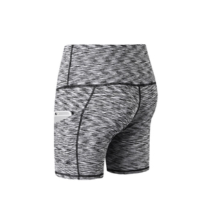 Pantalons d'entraînement à haute élasticité pour hommes Shorts à séchage rapide pour marathon Entraînement athlétique Collants serrés Compression Doublure haute Solide - Product Image 4
