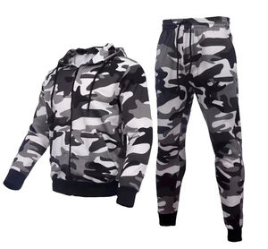 Ropa de calle para correr, chándal para hombre, conjunto de pantalones y chaqueta de dos piezas con logotipo bordado personalizado, chándales para hombre - Product Image 3