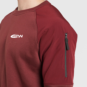 Sweat-shirt d'hiver unisexe 100% coton solide Vente en gros Épaule tombante Poids lourd Surdimensionné Streetwear Zipper Design - Product Image 6