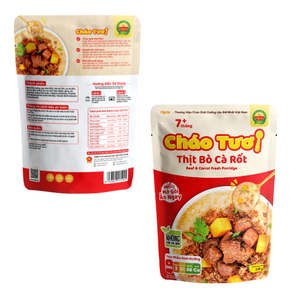 โจ๊กอร่อยขายดีวัตถุดิบสดใหม่พร้อมรับประทาน ISO HACCP บรรจุในถุงทำในเวียดนามผู้ผลิต - Product Image 6