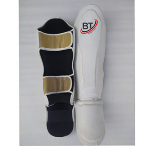 แผ่นรองหน้าแข้งหนังวัว Mayahide F6้านป้องกันสำหรับคาราเต้มวยคุณภาพดี - Product Image 3