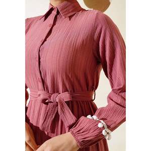 ชุดเดรสแต่งคิ้วปอมปอม - Product Image 1