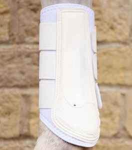 Bottes de brossage pour chevaux fabriquées sur mesure au Pakistan, bottes de protection absorbant les chocs avec soutien complet des tendons et des jarrets, bottes de brossage - Product Image 6