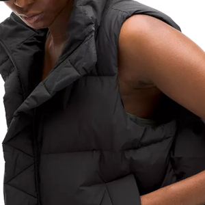 Sleeveless Design Lightweight Unique Design <b>Women</b> Crop <b>Vest</b> <b>Top</b> Quality Cotton Breathable Cropped <b>Women</b> Puffer <b>Vest</b> - Product Image 6