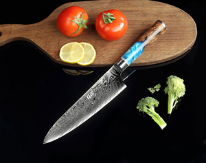 Cuchillo de Chef hecho a mano, cuchillo de cocina de alta calidad de Pakistán, cuchillo de Chef profesional, herramienta de cocina afilada de acero inoxidable - Product Image 6
