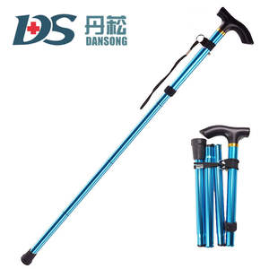 Bastones Plegables de Aluminio Personalizables, Mango y Longitud de Color Personalizados, Bastón de Caminar Colorido - Product Image 1