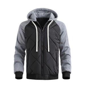 Chaqueta Acolchada para Hombre, Gruesa, para Clima Frío, Impermeable, Cortavientos - Product Image 1