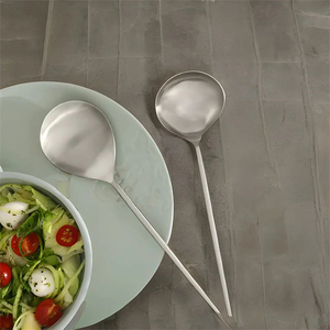 Métal de technique de four d'ensemble de portion d'argent d'acier inoxydable de style classique pour des occasions de fête - Product Image 4