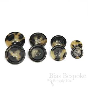 Boutons à 4 trous en corne de boeuf véritable pour Kurta Pajama et vêtements ethniques - Product Image 5
