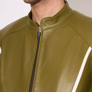 OEM Service Wholesale <b>Men</b> <b>Leather</b> <b>Jacket</b> New Arrival <b>Leather</b> <b>Jacket</b> Private Label <b>Leather</b> <b>Jacket</b> - Product Image 4