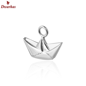Venta al por mayor 925 plata esterlina forma de barco colgante clásico DIY fiesta regalo para bodas religiosa encanto joyería - Product Image 2