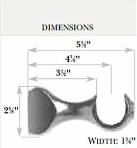 Wood Trends Classics 4 Soportes de extremo de retorno de 1/2 "para 1 poste de 3/8", blanco, 1 par - Product Image 2