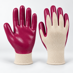 <b>PVC</b> Industrial <b>Gloves</b> Combine Durable Coating Comfortable Fit And Flexible Construction For Handling Tools Materials - Product Image 1