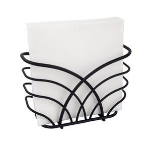 Beau porte-mouchoir en fil métallique artisanal pour la cuisine et le salon avec un élégant design en métal solide et moderne - Product Image 5