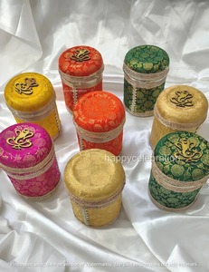 Dabba Laddo de acero inoxidable, cajas de almacenamiento de alimentos, Dabba, boda, Shagun, Bhaji, cajas de regalo tradicionales para invitados - Product Image 4