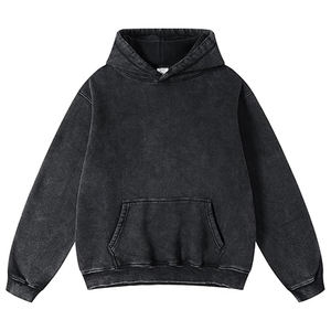 Sudaderas con Capucha para Hombre, 100% Algodón, Tejido Grueso de 300g, con Logotipo Personalizado Bordado, Alta Calidad - Product Image 1