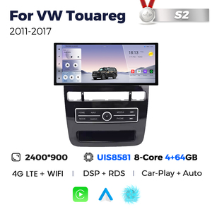 MEKEDE MS nouveau système Android 12.3 pouces 12 + 256G voiture multimédia pour <span class=keywords><strong>Volkswagen</strong></span> <span class=keywords><strong>Touareg</strong></span> 2011-2017 prise en charge 360 caméra DVR OBD TPMS - Product Image 2