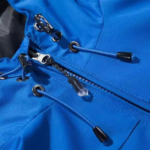Chaqueta cortavientos ligera de diseño deportivo para hombre, lona transpirable impermeable para correr, entrenamiento, frente activo a la moda - Product Image 3