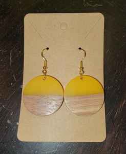 Pendientes de Resina y Madera para Mujer, Joyería Hecha a Mano, Accesorios Elegantes e Ideas para Regalos - Product Image 3