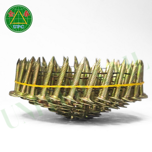 Clous de toiture en acier de 1 à 1/4 pouces, conception de bobine de 7200 pièces avec anneau à tête plate/à carreaux/tige lisse pour les projets de toiture du Vietnam - Product Image 5