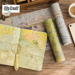 Bán buôn Nhật ký sổ lưu niệm handmade hoa trang trí Washi giấy masking giấy Rolls DIY Stickers - Product Image 2