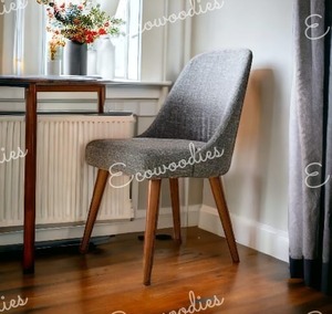 Offre Spéciale Design moderne chaise bois rétro accoudoirs dossier chaise en bambou pour salon meubles jardin - Product Image 3