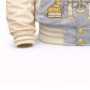 Chaqueta Bomber Masónica, Elegante, Cómoda, Informal, Prenda de Moda, Chaqueta Bomber Masónica Suave, Moderna, para Uso Diario - Product Image 3