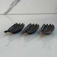Ensemble de 3 bols à fruits secs en aluminium R.B Overseas pour la maison et les fêtes, fabrication artisanale au prix le plus bas
