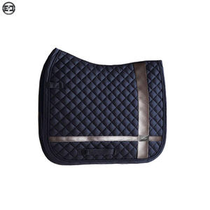 2025 ensembles de coussins de selle de Dressage bleu marine foncé personnalisés avec bonnet d'oreille fournitures en gros pour les sports équestres - Product Image 4