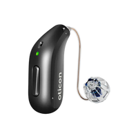 Audífono RIC Recargable Digital MiniRite Intent 1 de Última Generación de Oticon, Producto Auditivo de Última Generación