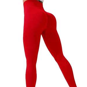 Leggings de Yoga con Cintura Elástica, Nuevo Diseño, Leggings para Mujer con Control de Abdomen, Leggings Sin Costuras para Gimnasio, Deporte, Fitness y Yoga - Product Image 1