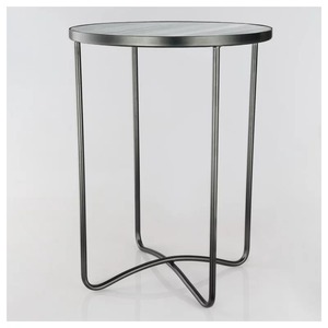 <b>Glass</b> Steel <b>Table</b> High Quality Handmade Best Selling New Design Trendy Finishing Living Room Furniture <b>Side</b> <b>Table</b> - Product Image 2