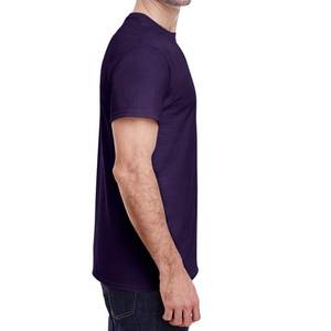 Camiseta deportiva de Color sólido para hombre, camiseta de entrenamiento transpirable ajustada para gimnasio, correr, deportes, ropa deportiva, camiseta de verano - Product Image 5