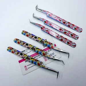 Meilleures pinces à cils GETUP BROSONS IMPEX GBI-EET 10 mm en acier inoxydable avec revêtement en papier et pointe en fibre lisse - Product Image 5