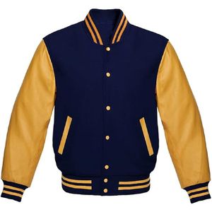 Professional quality New Fashion Custom Print Baseball Jaket Unisex Varsity CollegeBaseballjacket for men DDP Shipping - Product Image 1