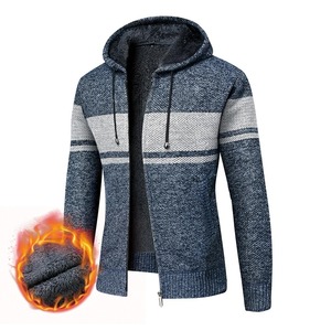 Chaqueta de invierno de moda informal de nueva marca para hombre, abrigo cortavientos grueso de alta calidad con capucha y cremallera, diseño cálido de retazos - Product Image 1
