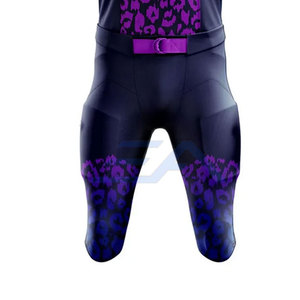 Uniformes de football américain de haute qualité, respirants, manches courtes, 100% polyester, personnalisables, étiquette privée, prix compétitif - Product Image 4