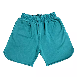 Pantalones cortos informales atléticos Unisex de alta calidad para hombre 80% Algodón 20% poliéster alto 450 grueso Gsm Fitness ropa exterior ecológica - Product Image 2